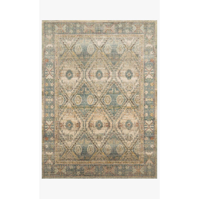 Magnolia Home Linnea Natural/Sky Rug - Chapin Furniture