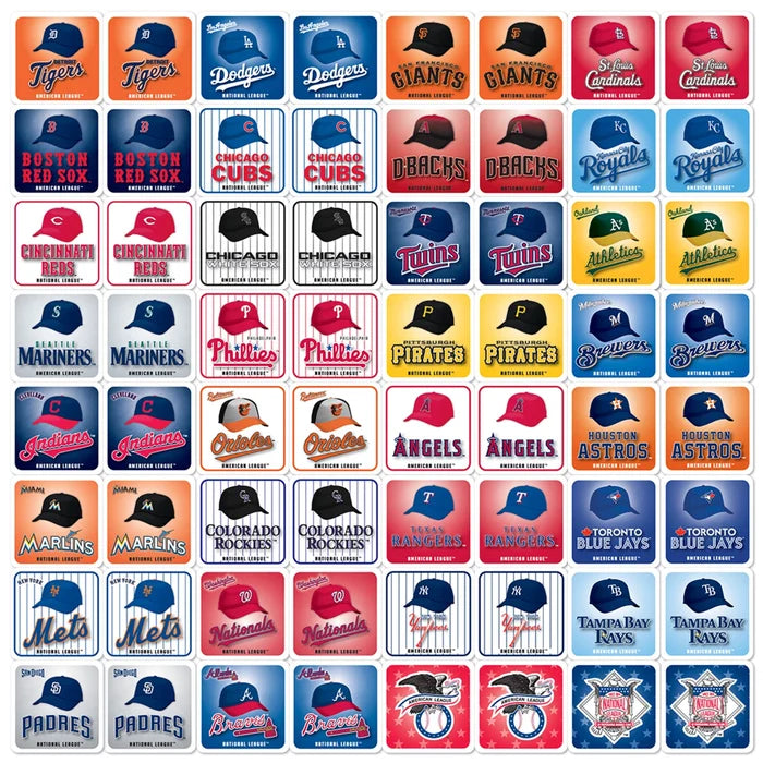 MLB League Matching Game