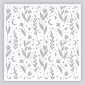 Moonlit Meadow Full Clay Stencil