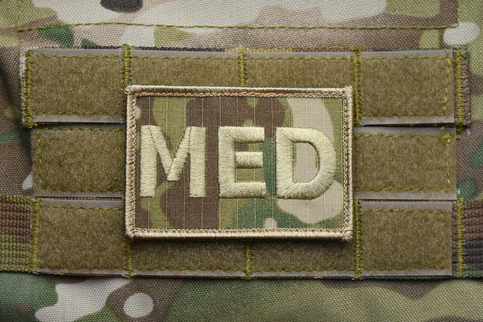 Multicam MED Embroidered Patch