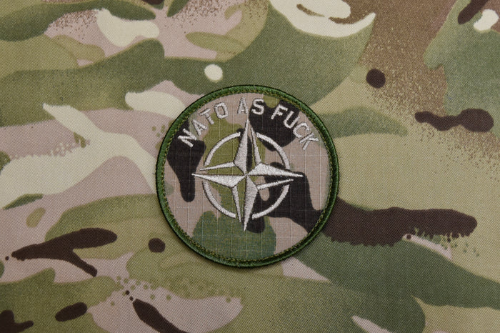 Multicam NATO AS FUCK Patch