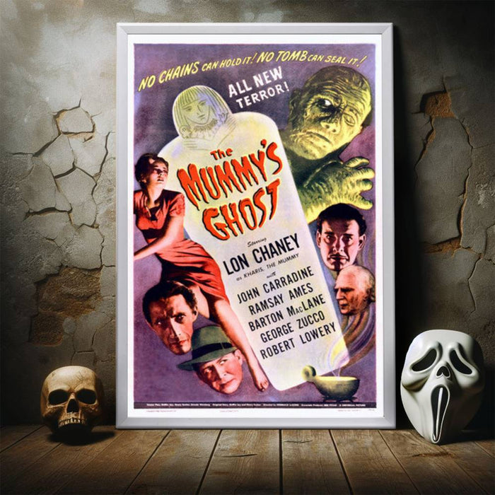 "Mummy's Ghost" (1944) Framed Movie Poster