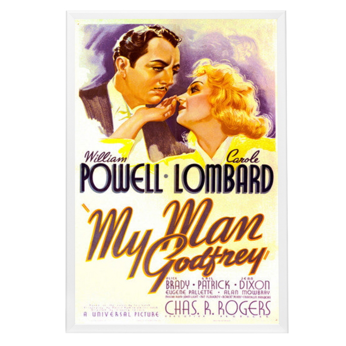"My Man Godfrey" (1936) Framed Movie Poster