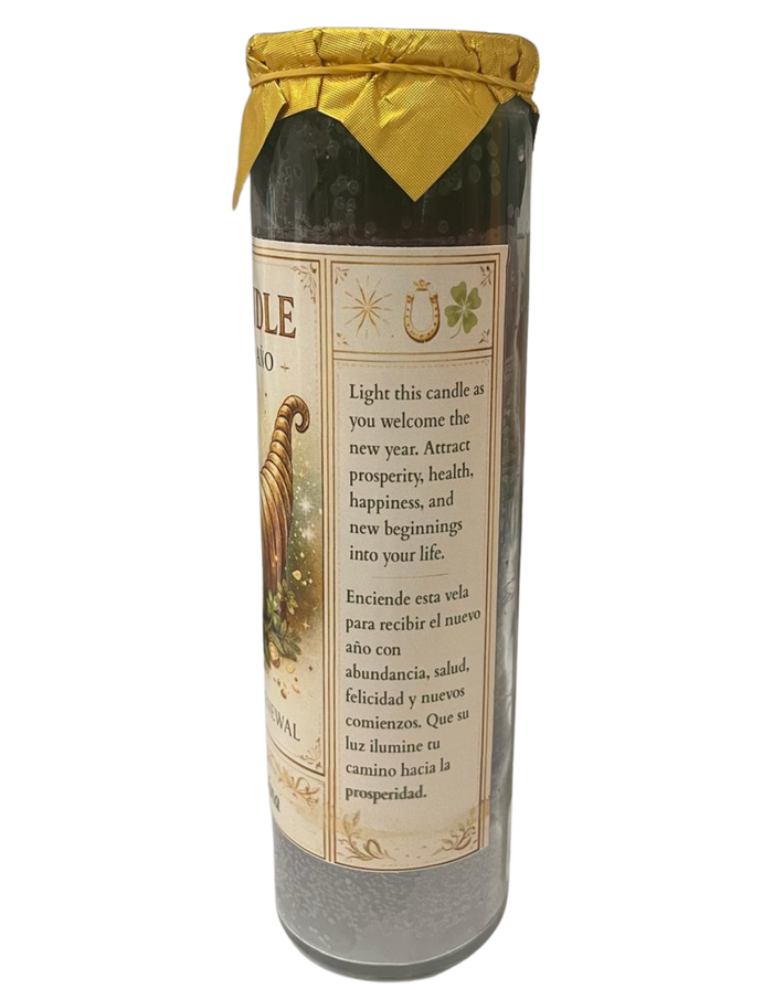 New Year Candle  ( Vela de Año Nuevo )
