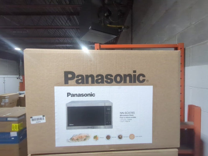 NNSC678CC - MICROWAVES OVENS - Panasonic - Countertop - Stainless Steel - Open Box - BonPrix Électroménagers