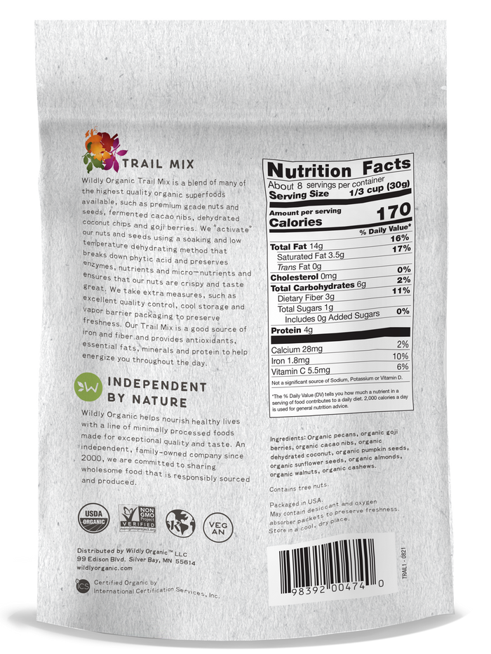 Organic Trail Mix | Super Food