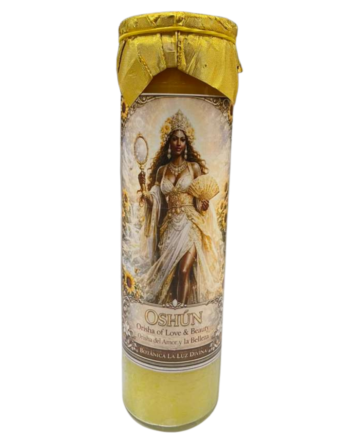 Oshun Prepared Candle ( Ochun )