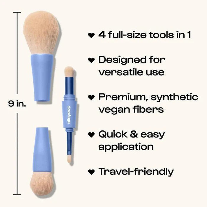 Overachiever - 4-in-1 Makeup Brushes