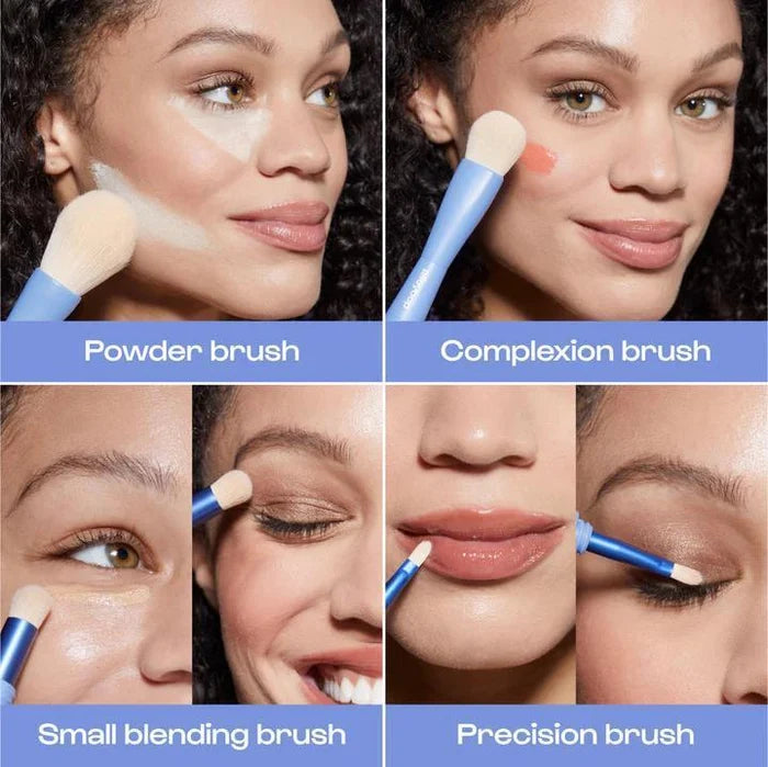 Overachiever - 4-in-1 Makeup Brushes