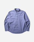Stüssy Oxford Ls Shirt Blue Stripe Shirts Longsleeve Shirt 1110364SJ 0980