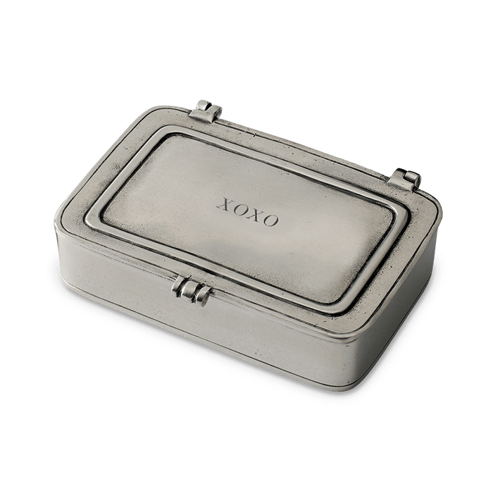 Pewter XOXO Box