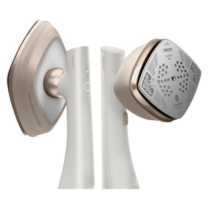 Philips OneTurn Hybrid Iron & Garment Steamer - Silk White