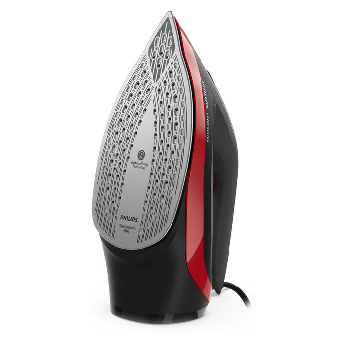 Philips OptimalTEMP Steam Iron - Red/Black (6000 Series)