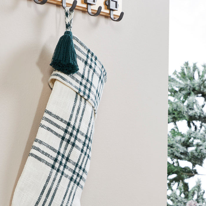 Pine Grove Plaid Stocking 12x20