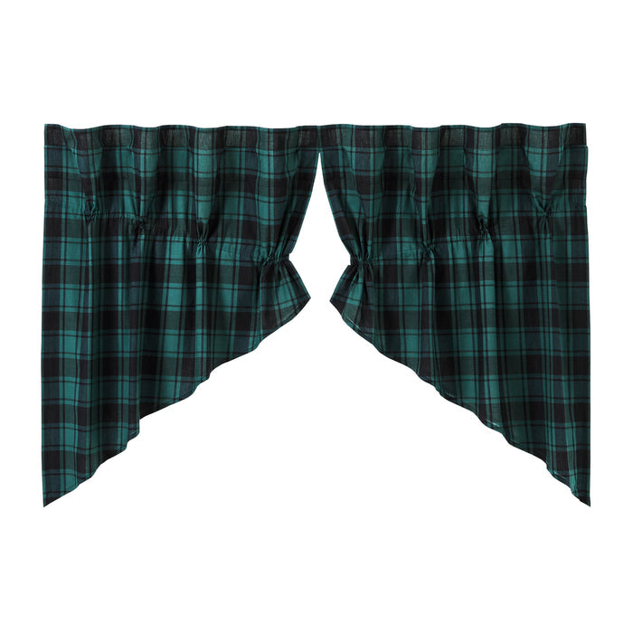 Pine Grove Prairie Swag Set of 2 36x36x18