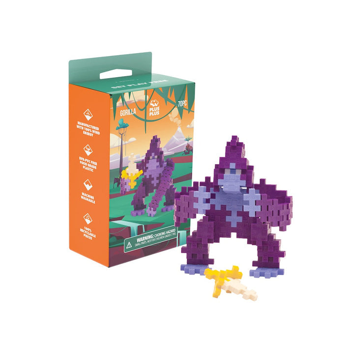 Plus Plus Box -Grape Gorilla