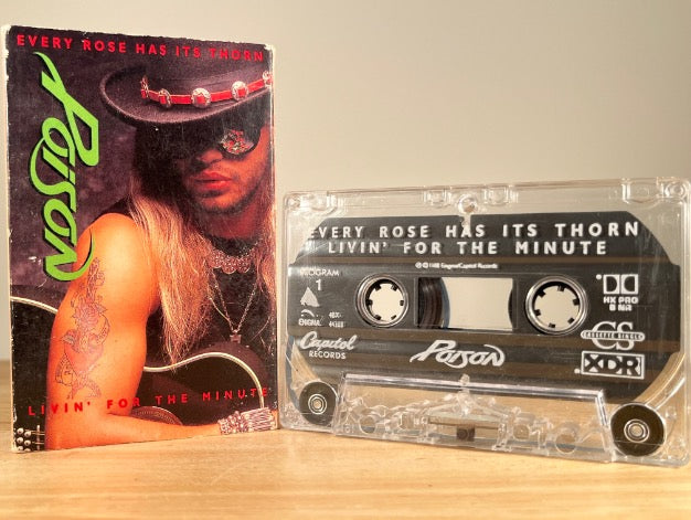 POISON – Every Rose Has Its Thorn – [cassingle] CASSETTE TAPE