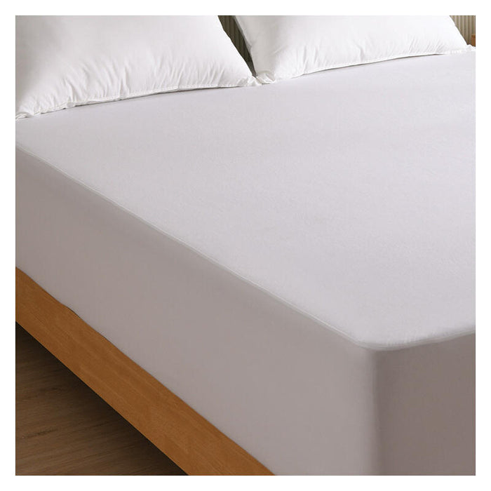 Protectiva Cotton Bamboo Stretchknit Mattress Protector - Single