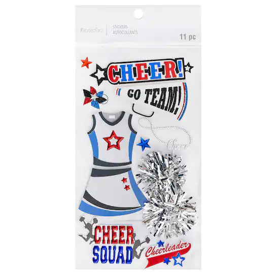 Recollections Cheer Dimensional Stickers - SCRAPBOOKFARE
