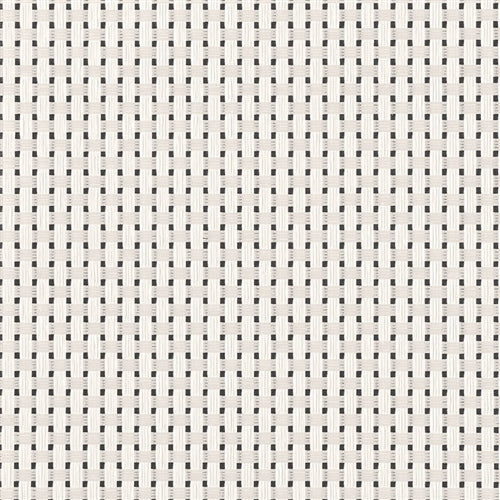 Rectangle Basketweave Table Mat - White - Set of 4