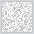 Retro Confetti Full Clay Stencil