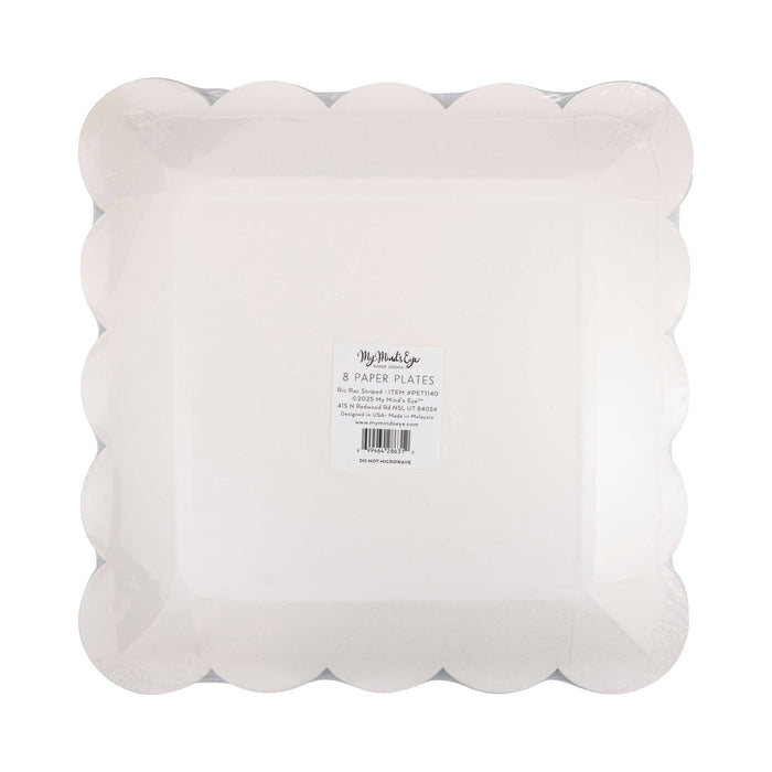 Ric Rac Striped Plate