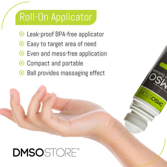 DMSO Roll on application