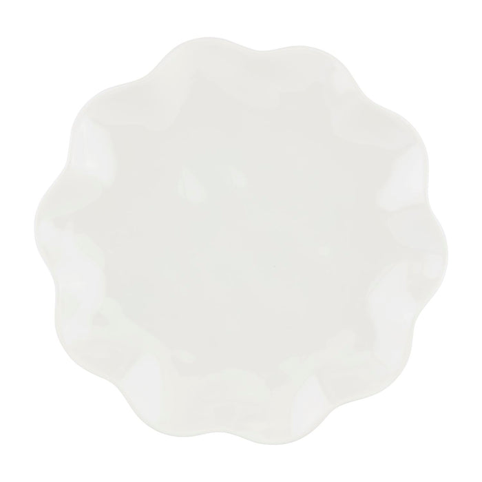 Ruffled Melamine Plate