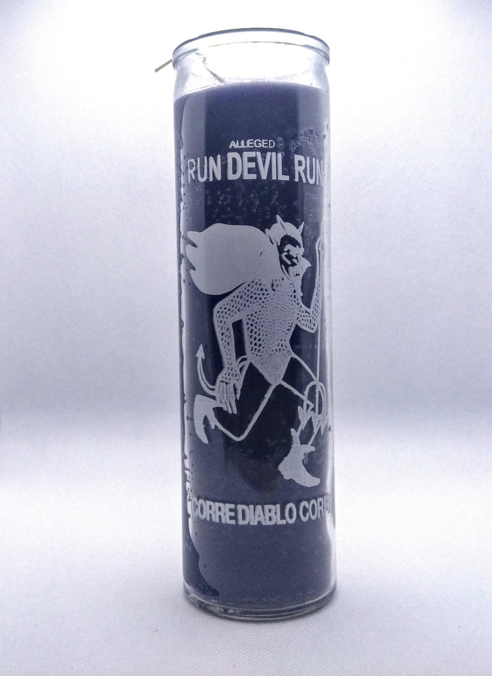Run Devil Run  ( Corre Diablo Corre )   Black ( Negro ) Candle