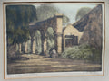 San Juan Capistrano Copper Etching