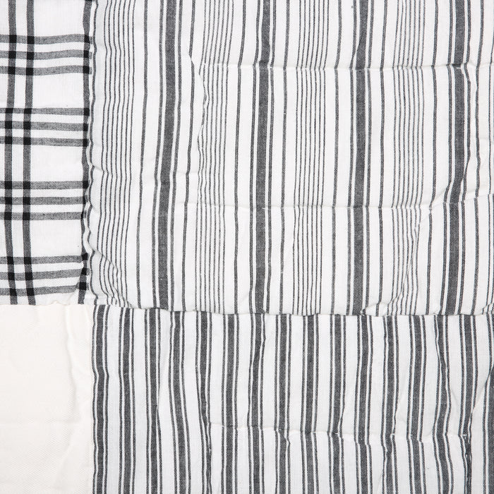 Sawyer Mill Black King Sham 21x37