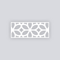 Serenity Rectangle Clay Face Stencil
