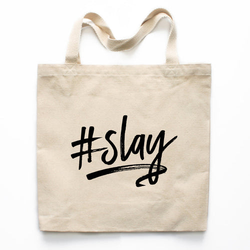 #Slay Canvas Tote Bag