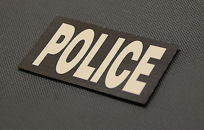 SPECIAL OFFER $12 SHIPPED: Infrared POLICE Black & Tan IR Patch