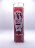 St. Barbara  ( Santa Barbara )   Candle
