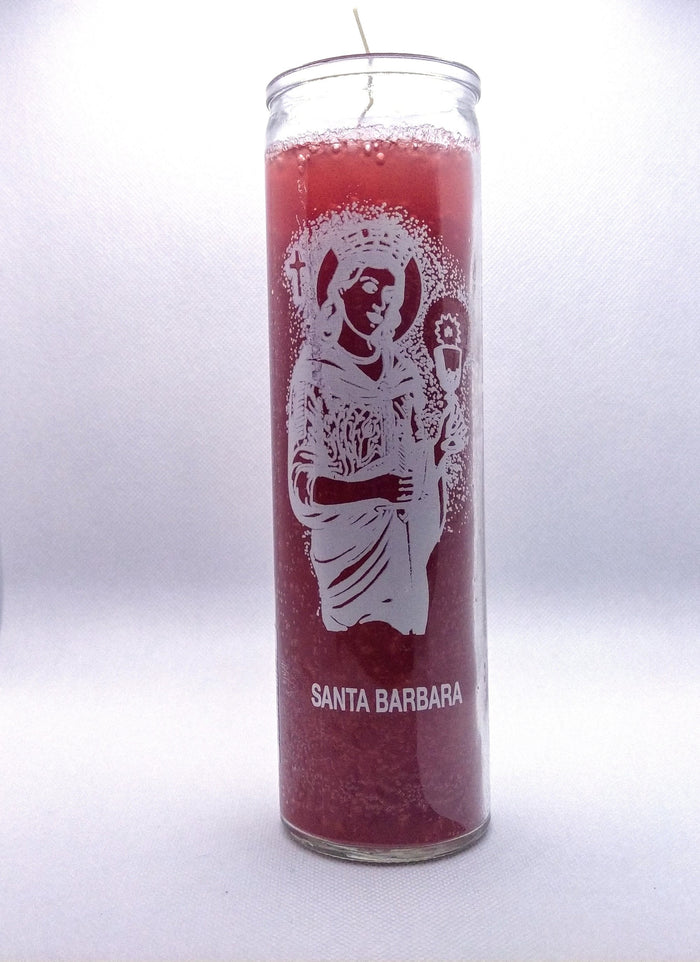 St. Barbara  ( Santa Barbara )   Candle