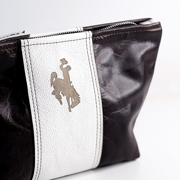 Steamboat Collection | Carry More Clutch | Rocky + White Pebble