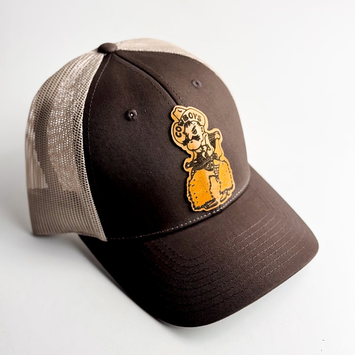 Steamboat Collection | Pistol Pete Trucker Hat | Brown + Butter