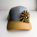 Steamboat Collection | Yellow + Gray Trucker Hat | Mum