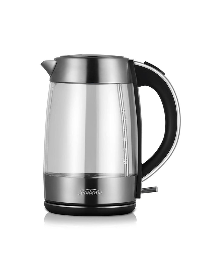 Sunbeam 1.7 Litre Maestro Dual Wall Glass Kettle - Clear
