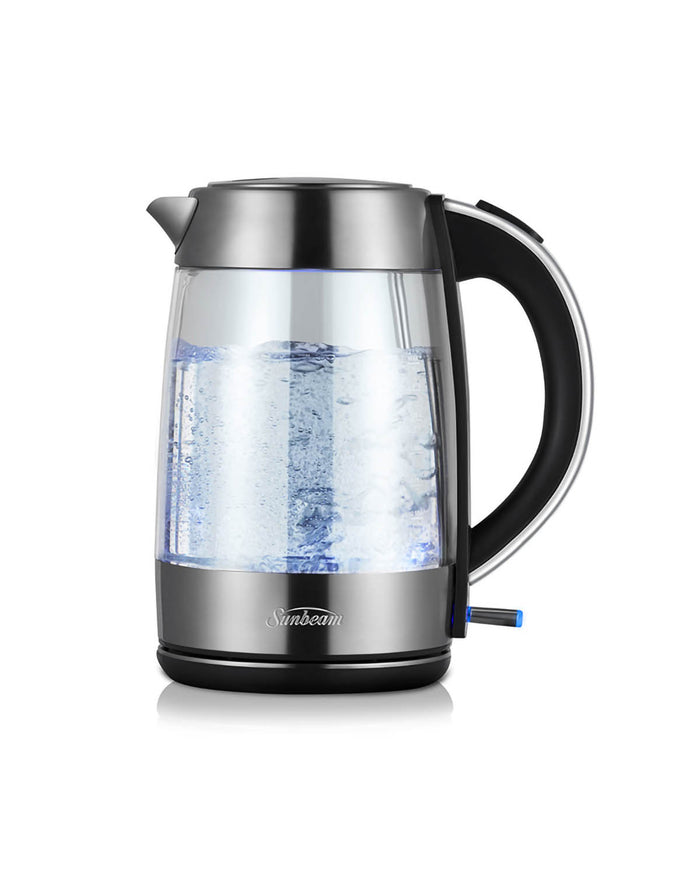 Sunbeam 1.7 Litre Maestro Dual Wall Glass Kettle - Clear