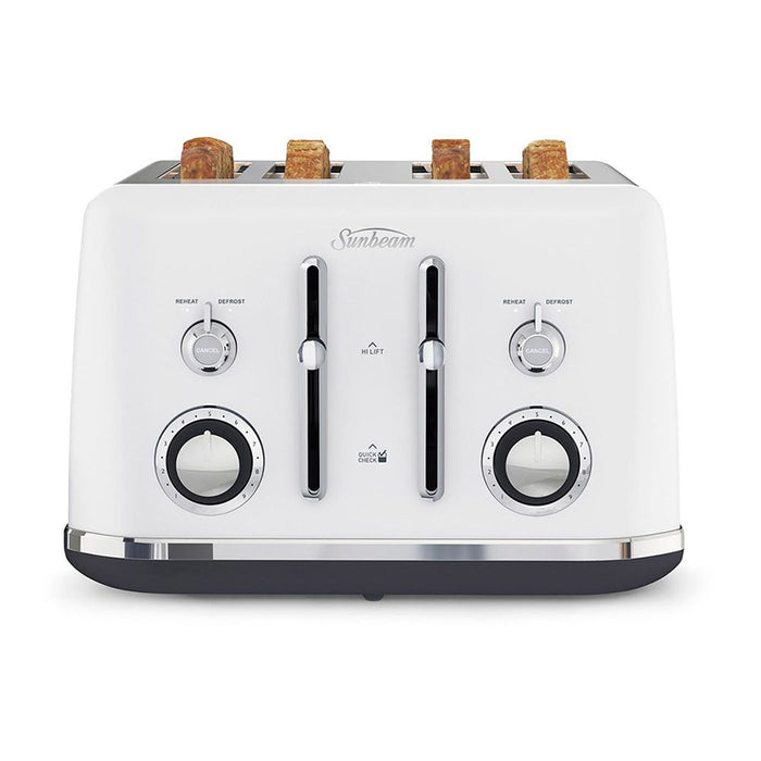 Sunbeam White TA2740W Toaster & KE2700W Kettle Bundle