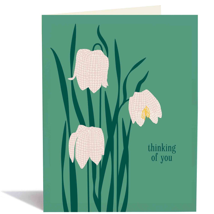 Sympathy Fritillaria Card