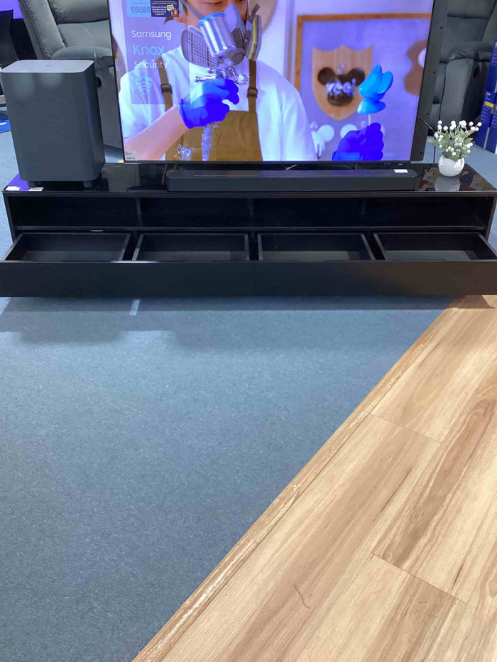 Tauris Suave 2000mm Entertainment Unit - Black