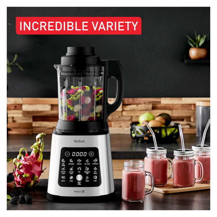 Tefal PerfectMix Heating Hot & Cold High Speed Blender - Silver