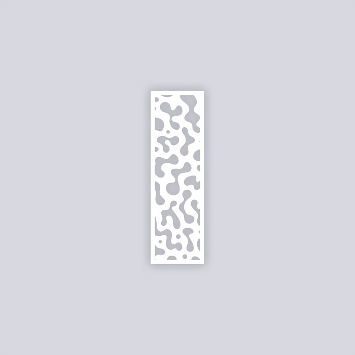 Terrazzo Rectangle Face Clay Stencil