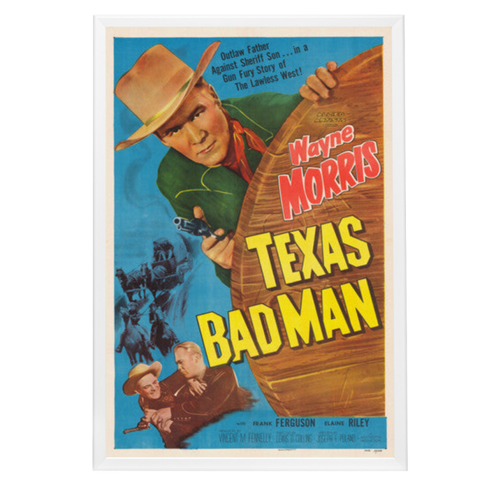 "Texas Bad Man" (1953) Framed Movie Poster