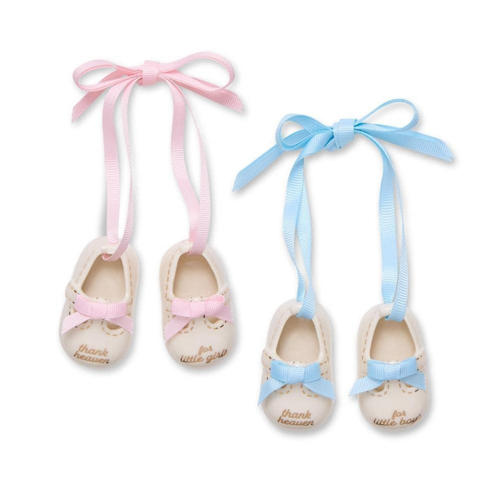 Thank Heaven Baby Shoes Keepsake Ornament