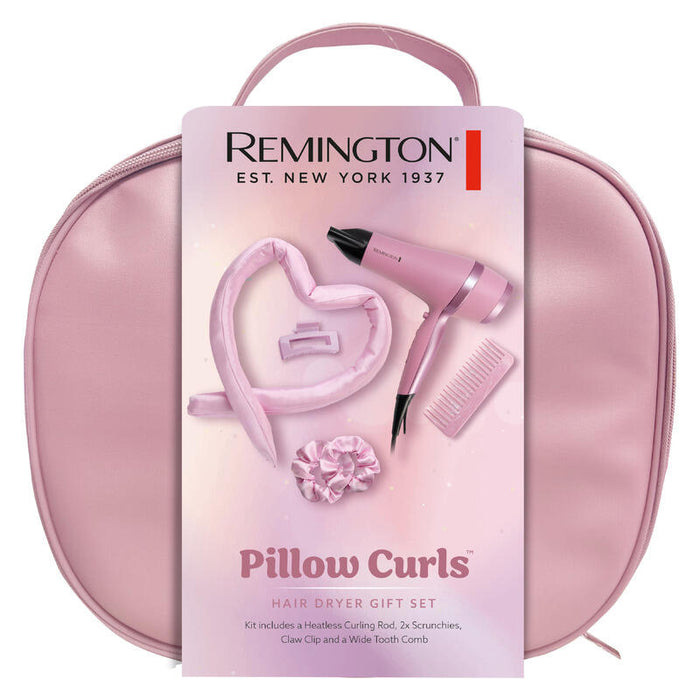 The Remington Pillow Curls Hairdryer Gift Set