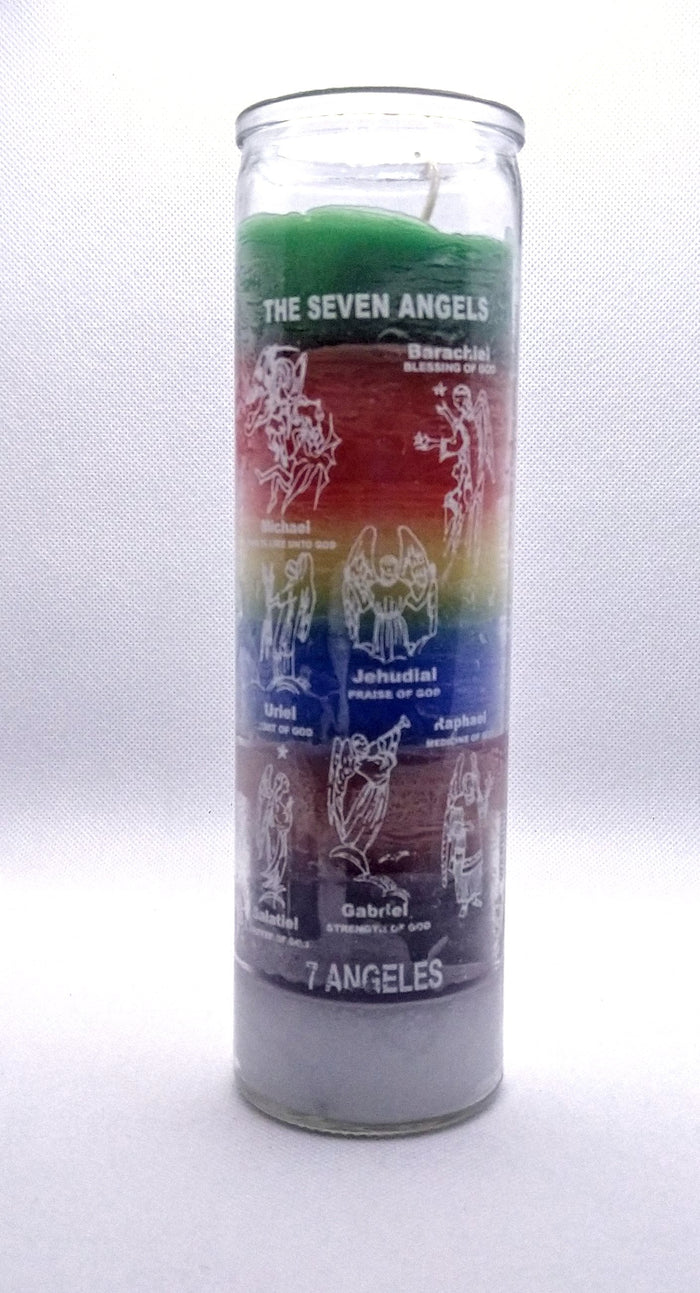 The Seven Angels  ( Los 7 Angeles )   Candle